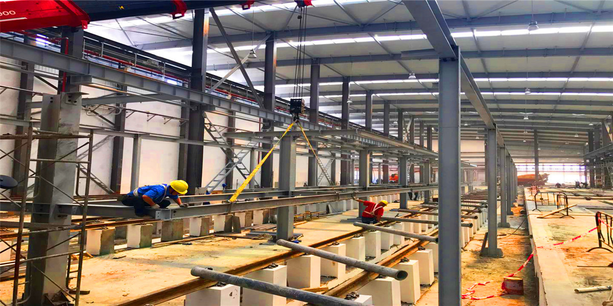 佛山鋼結構車間工程案例